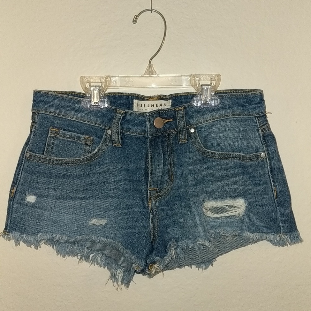 Bullhead Low-Rise Denim Shorts